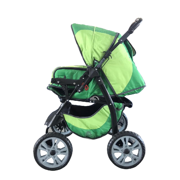 3-In-1 Baby Stroller, 2 Modes (Baby Pram Mode And Baby Sport Car Mode), XXX-BBSTRO (Green - Dark Green)